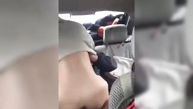 Sex in a car Asian porn